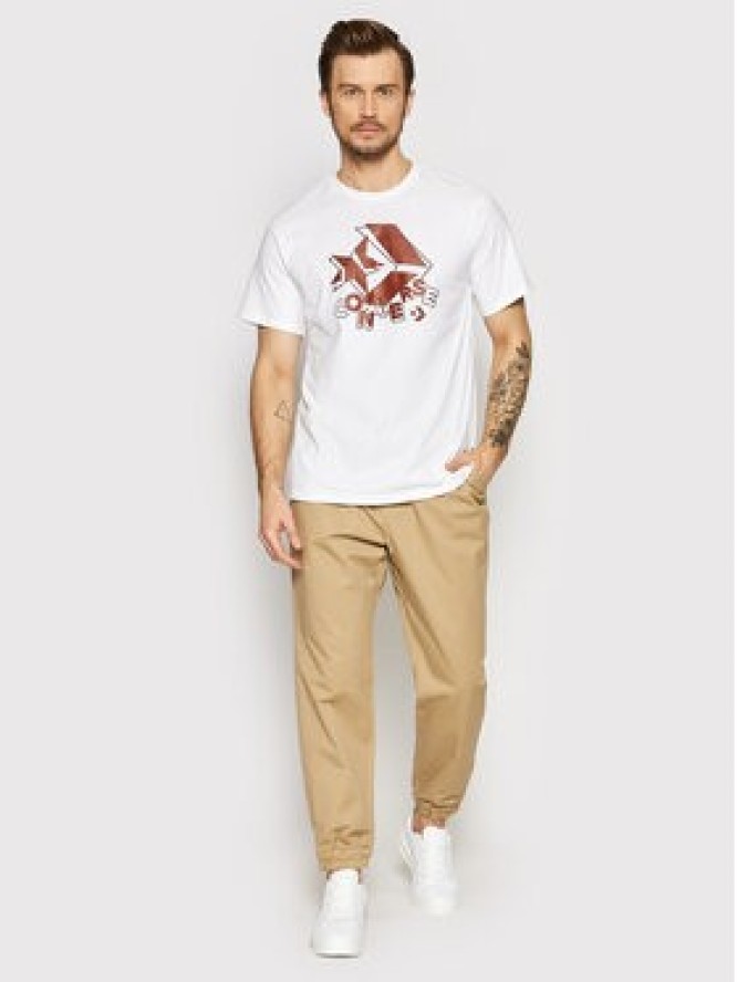 Converse T-Shirt 10022944-A02 Biały Standard Fit