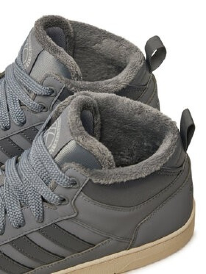 adidas Sneakersy Rapid Court Mid Winterized JR0169 Szary