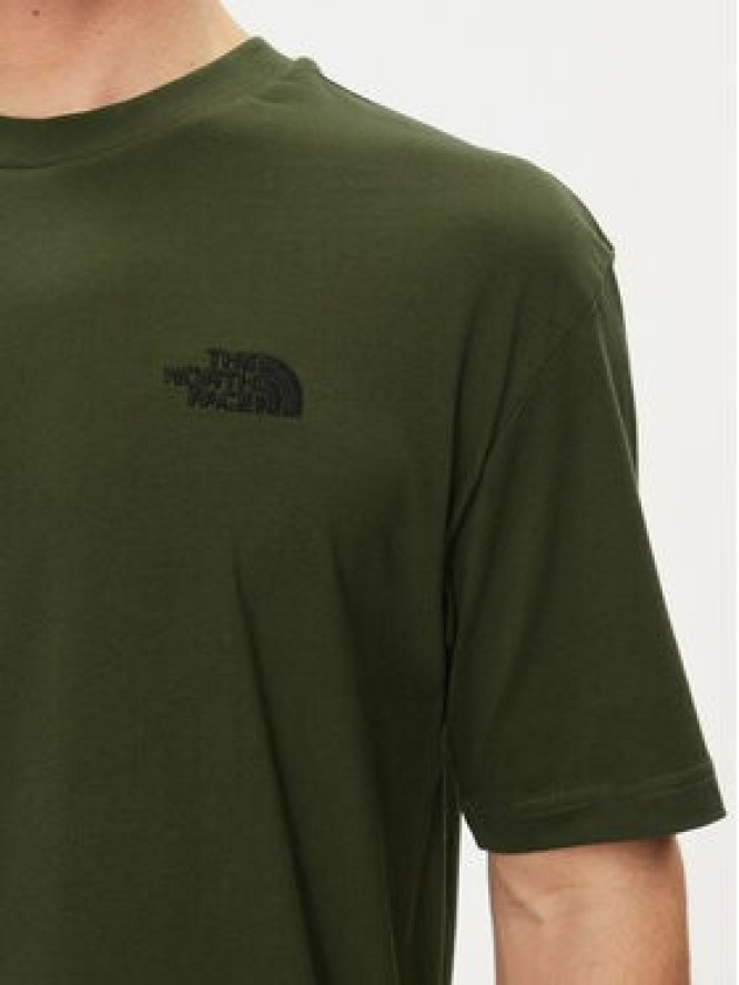 The North Face T-Shirt Simple Dome NF0A87NR Zielony Oversize