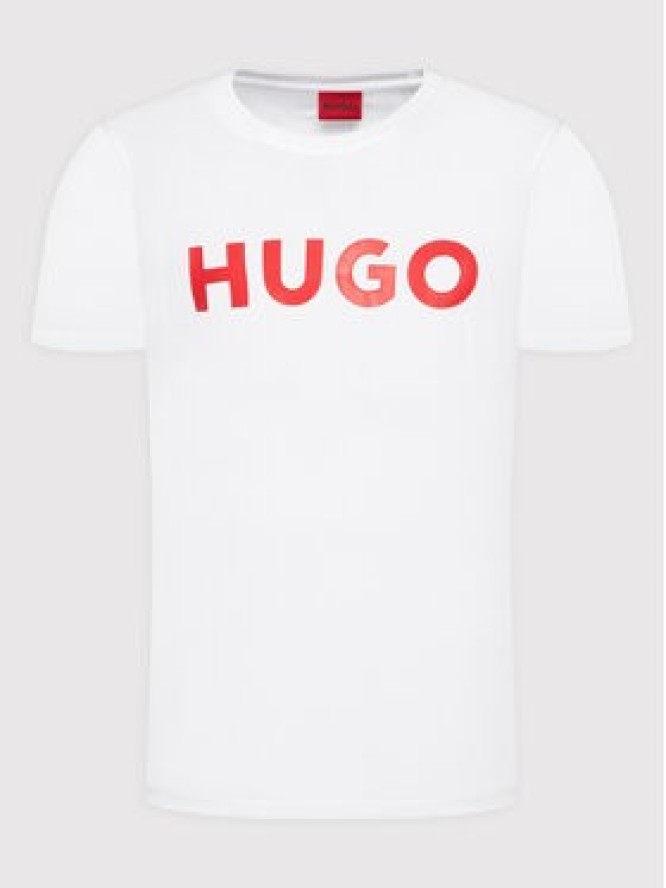 Hugo T-Shirt Dulivio 50467556 Biały Regular Fit