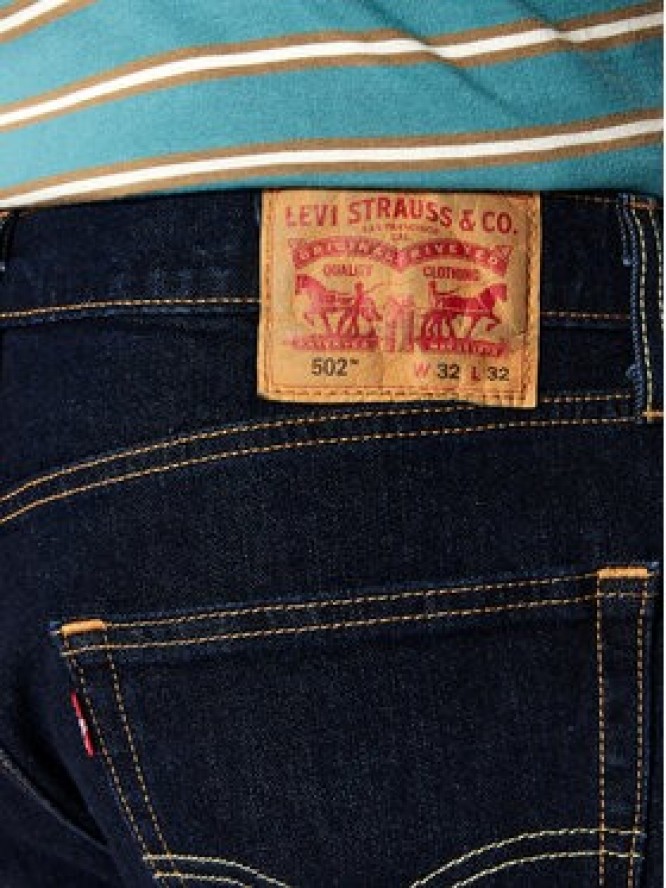 Levi's® Jeansy 502™ 29507-0083 Granatowy Taper Fit