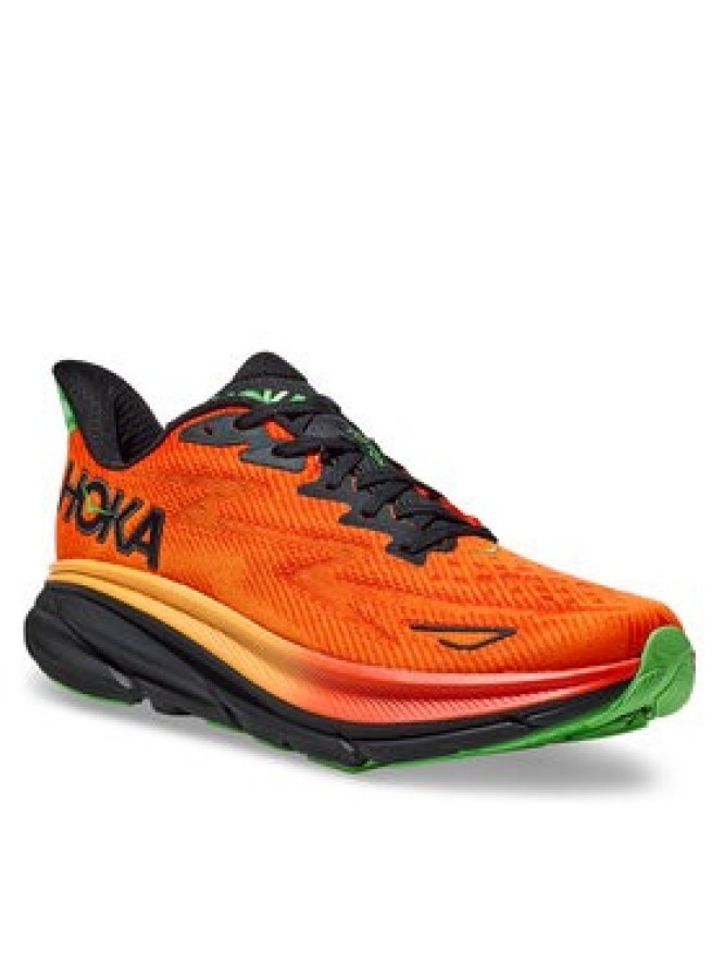 Hoka Buty do biegania Clifton 9 1127895 Pomarańczowy