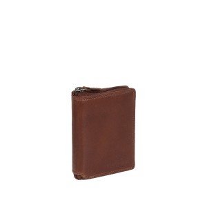 MUSTANG UDINE WALLET UNIWERSALNY SKÓRZANY PORTFEL PREMIUM POJEMNY NA KARTY SKÓRA BROWN 06.102101