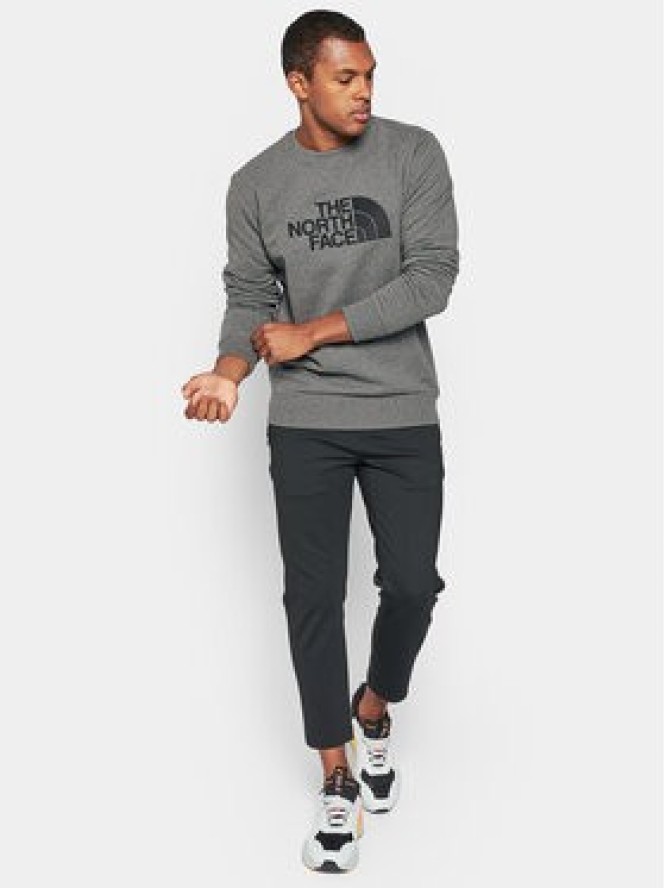 The North Face Bluza Drew Peak Crew NF0A4SVR Szary Regular Fit