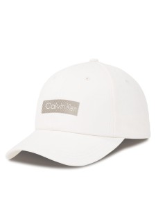 Calvin Klein Czapka z daszkiem Rtw Embroidered Logo K50K511550 Écru