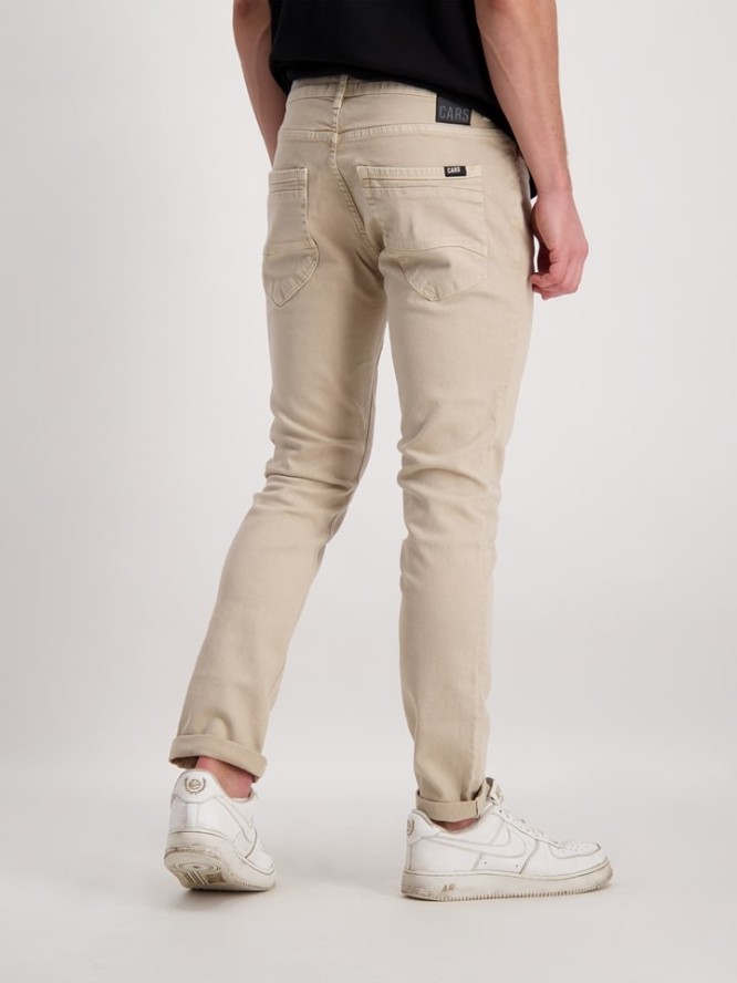 Cars Jeans Dżinsy "Blast" - Slim fit - w kolorze beżowym rozmiar: W33/L34