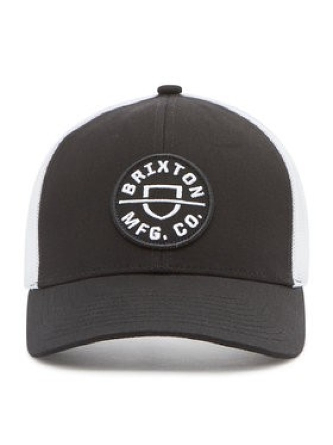 Brixton Czapka z daszkiem Crest X Mp Mesh Cap 10921 Czarny