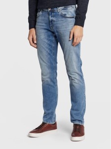 Petrol Industries Jeansy Russel 0002 Niebieski Tapered Fit