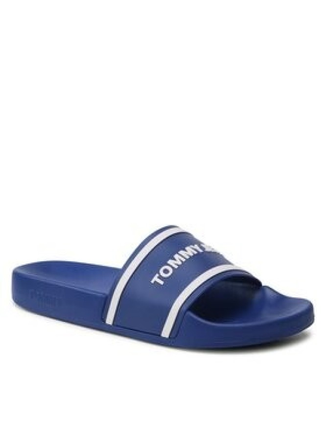 Tommy Jeans Klapki Tjm Pool Slide EM0EM01229 Granatowy