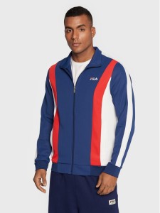 Fila Bluza Bastia FAM0173 Granatowy Regular Fit