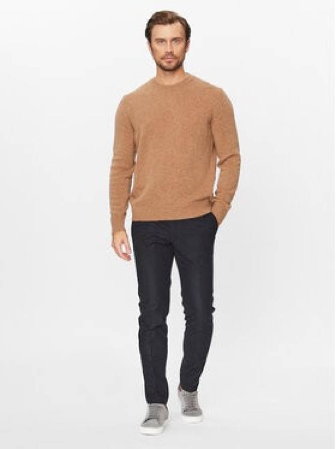 United Colors Of Benetton Sweter 103MK1N24 Beżowy Regular Fit