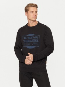 G-Star Raw Bluza Originals D25441-D797 Czarny Regular Fit