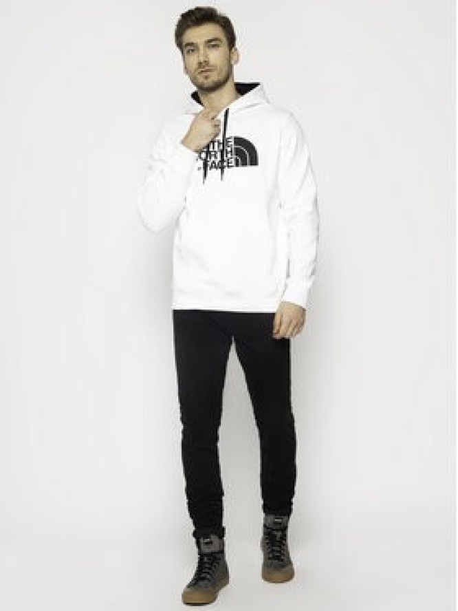 The North Face Bluza Drew Peak Plv Hoodie NF00AHJY Biały Regular Fit