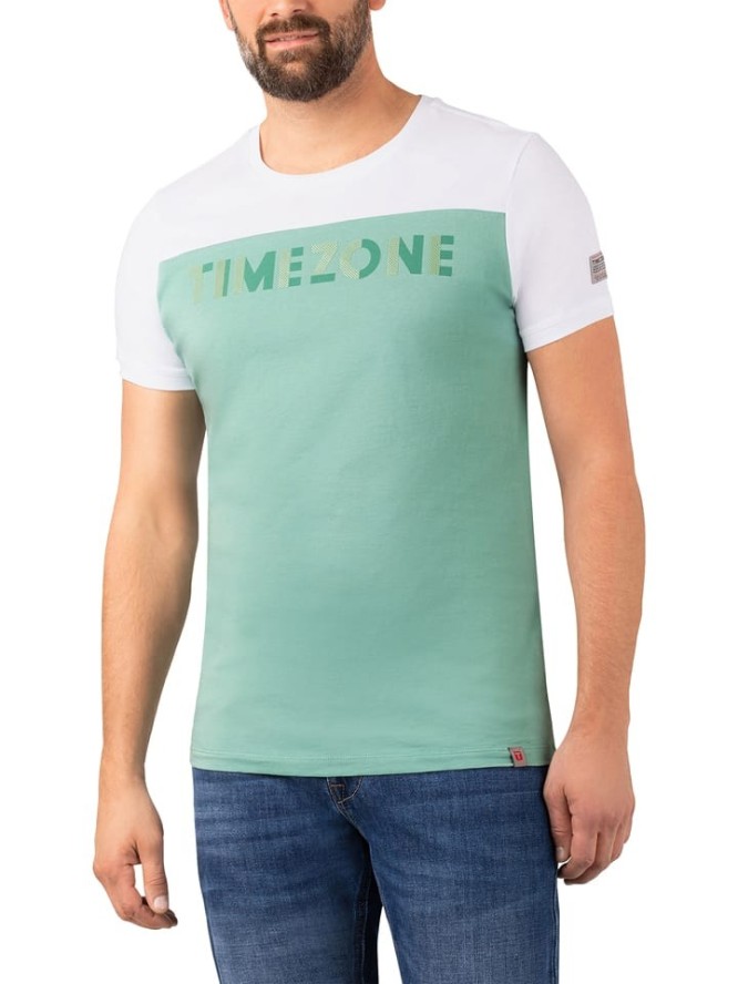 Timezone Koszulka w kolorze zielonym rozmiar: XL