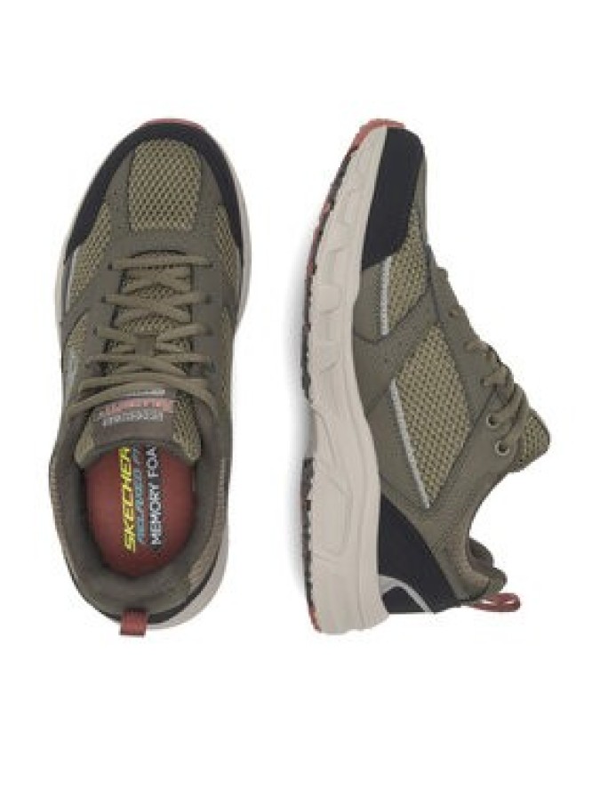 Skechers Sneakersy OAK CANYON VERKETTA 51898 OLBK Zielony