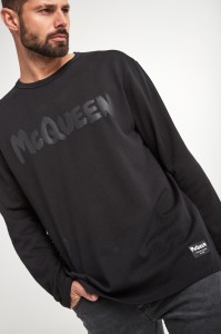 Longsleeve męski z siatki ALEXANDER MCQUEEN