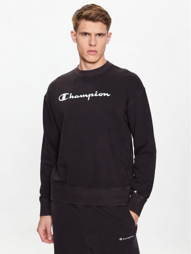 Champion Bluza 218601 Czarny Regular Fit