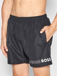 Boss Szorty kąpielowe Dolphin 50469590 Czarny Regular Fit