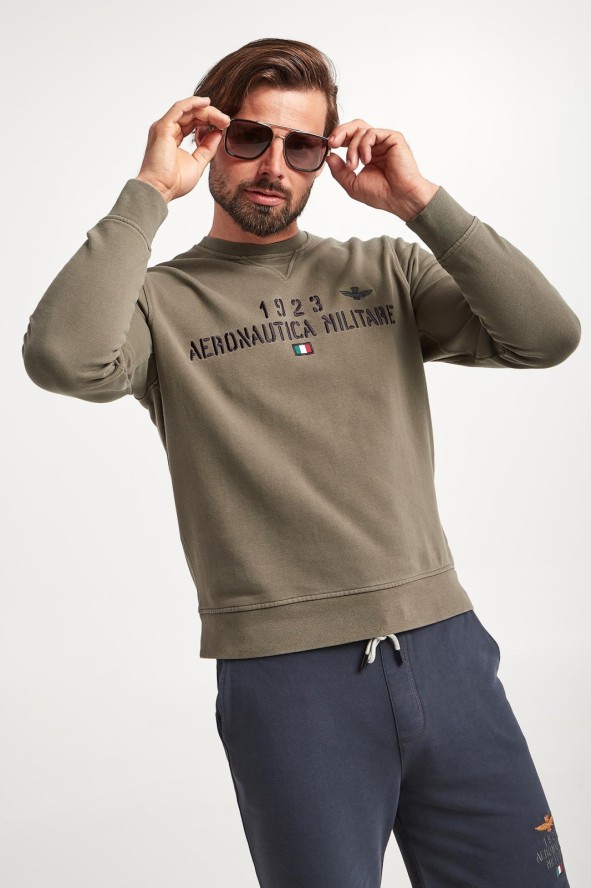 Bluza męska crewneck AERONAUTICA MILITARE