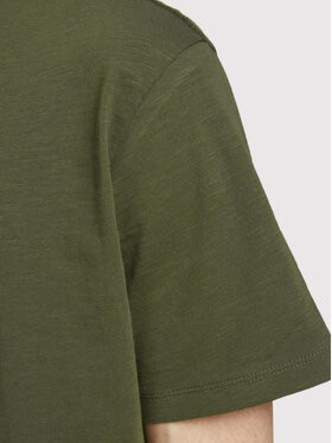 Jack&Jones T-Shirt Basher 12182498 Zielony Regular Fit