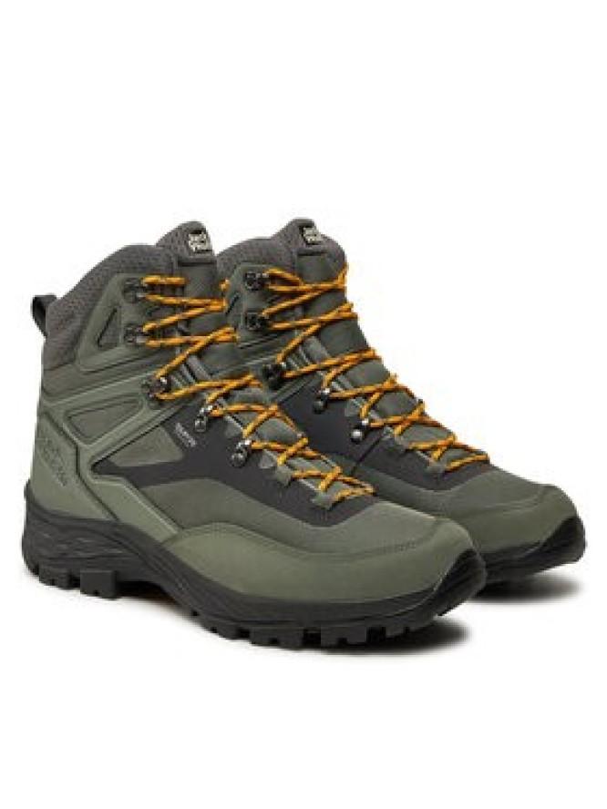 Jack Wolfskin Trekkingi Rebellion Guide Texapore Mid M 4053791 Zielony