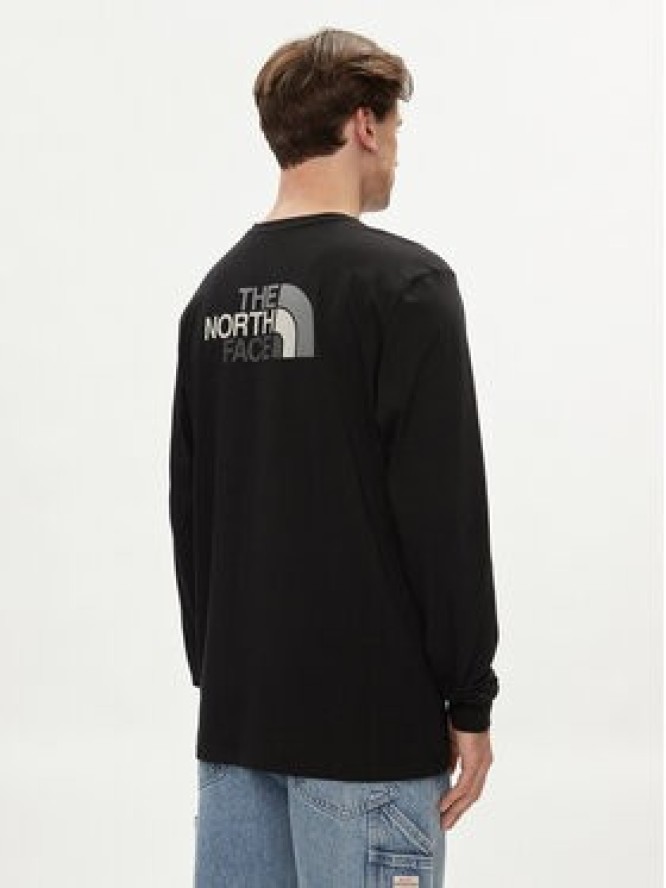 The North Face Longsleeve Easy NF0A87N8 Czarny Regular Fit