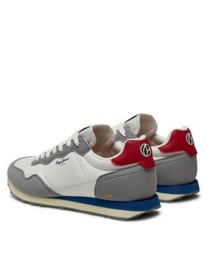 Pepe Jeans Sneakersy Natch Basic M PMS40010 Biały