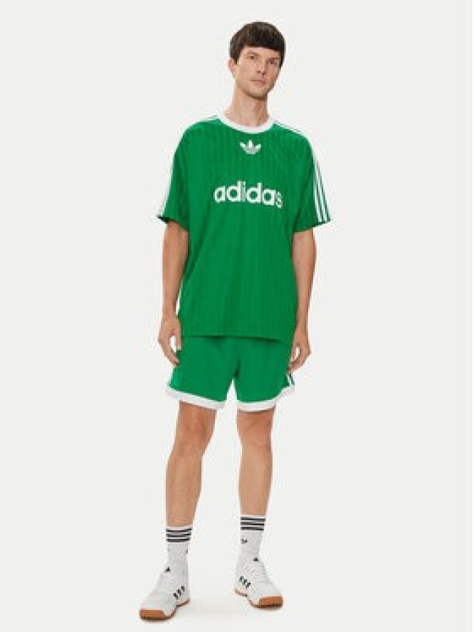 adidas T-Shirt adicolor IM9457 Zielony Loose Fit