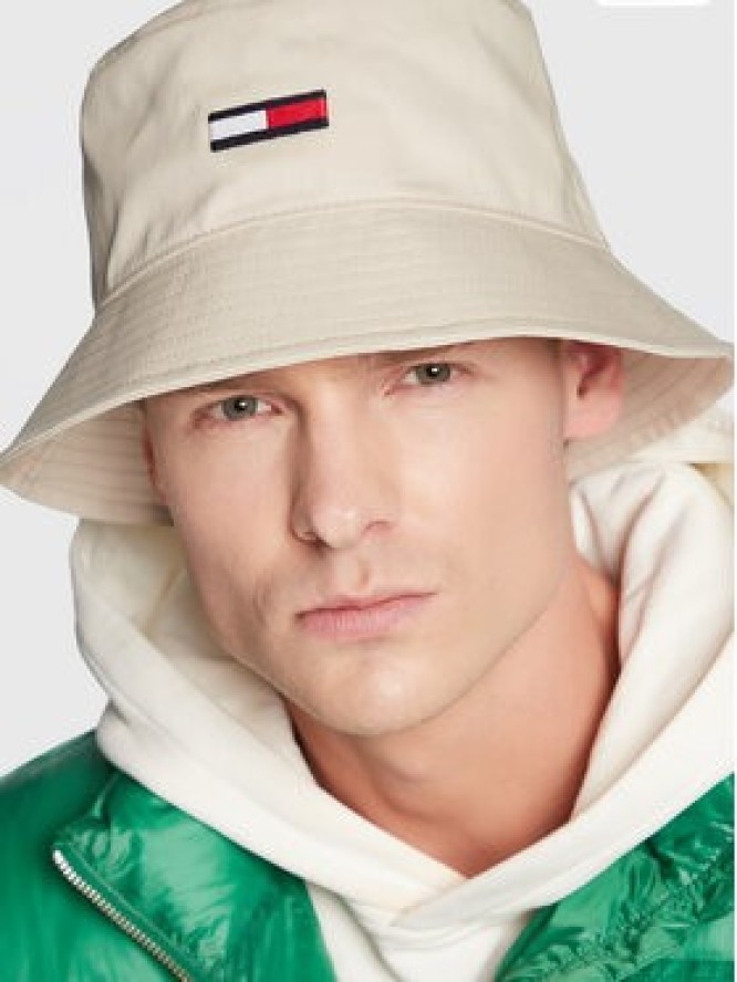 Tommy Jeans Bucket Flag Bucket AM0AM08495 Beżowy