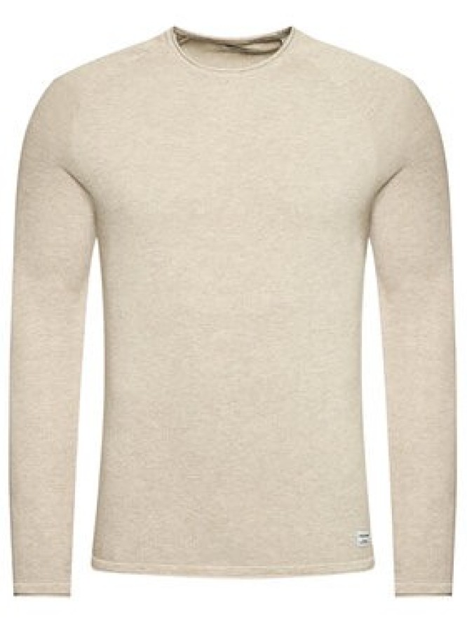 Jack&Jones Sweter Hill 12157321 Beżowy Regular Fit