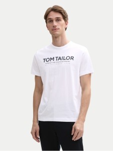 Tom Tailor T-Shirt 1045940 Biały Regular Fit