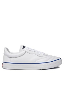 Tommy Jeans Tenisówki Leather Soccer Vulc EM0EM01026 Biały