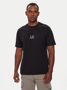 C.P. Company T-Shirt 17CMTS167A005100W Czarny Regular Fit