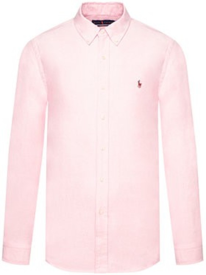 Polo Ralph Lauren Koszula Bsr 710792041 Różowy Custom Fit