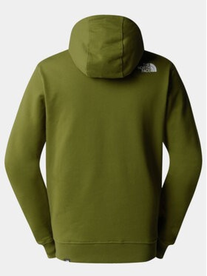 The North Face Bluza Simple Dome NF0A7X1J Zielony Regular Fit