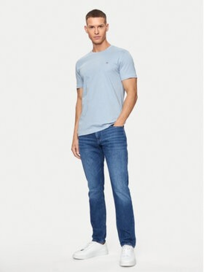 Gant T-Shirt Shield 2003185 Niebieski Slim Fit