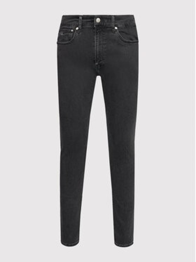 Calvin Klein Jeans Jeansy J30J315571 Szary Skinny Fit