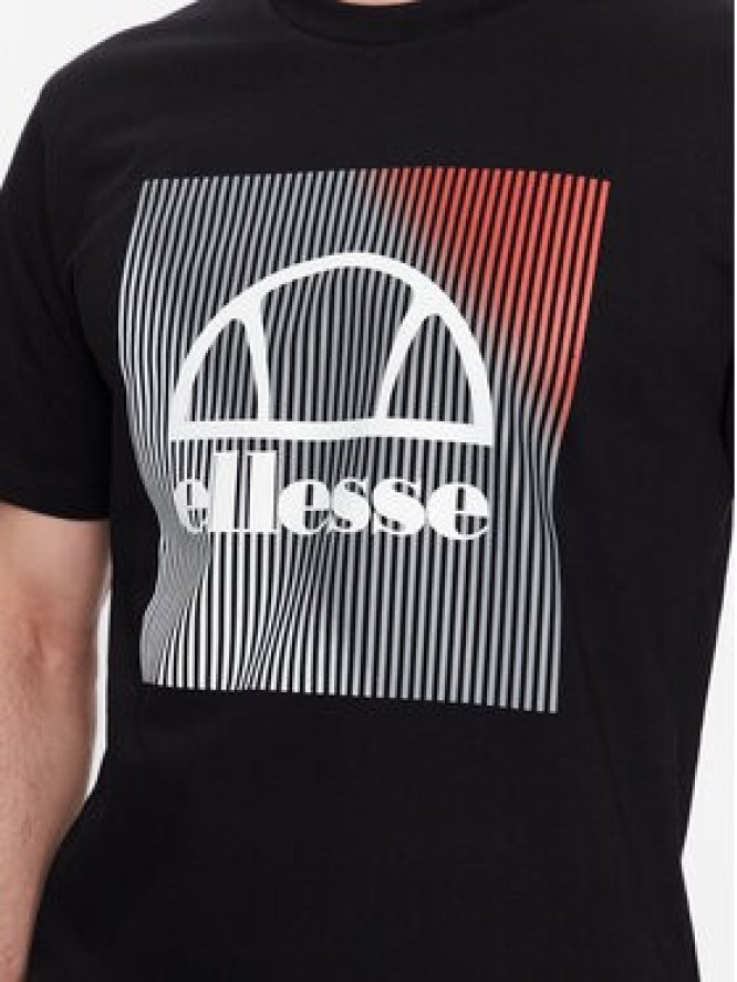 Ellesse T-Shirt Flecta SXR17843 Czarny Regular Fit