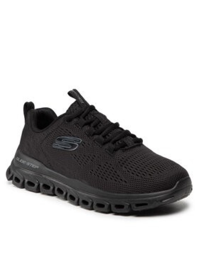 Skechers Sneakersy Fasten Up 232136/B Czarny