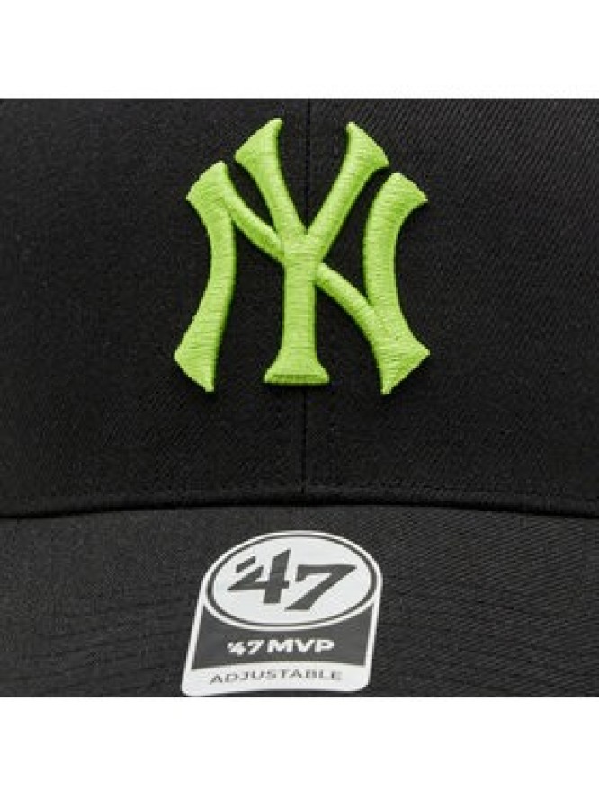 47 Brand Czapka z daszkiem Mlb New York Yankees '47 Mvp Snapback B-MVPSP17WBP-BKAM Czarny