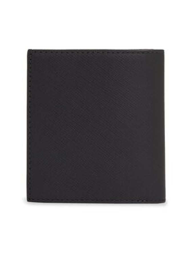 Calvin Klein Duży Portfel Męski Modern Bar Trifold 6Cc W/Coin K50K511836 Czarny