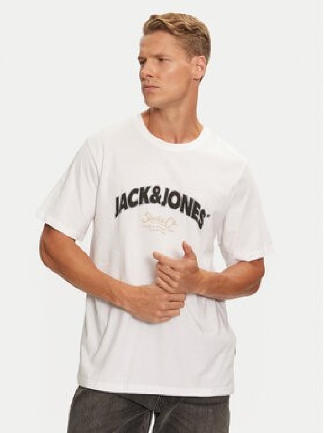 Jack&Jones Komplet 2 t-shirtów Bronx 12271571 Czarny Relaxed Fit