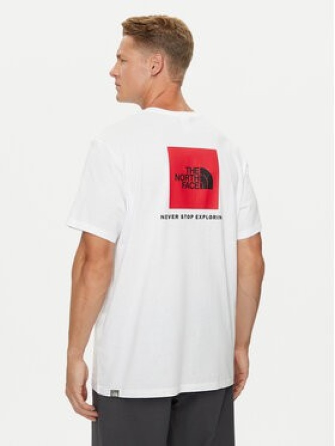 The North Face T-Shirt Redbox NF0A2TX2 Biały Regular Fit