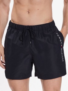 Tommy Hilfiger Szorty kąpielowe UM0UM02885 Granatowy Regular Fit