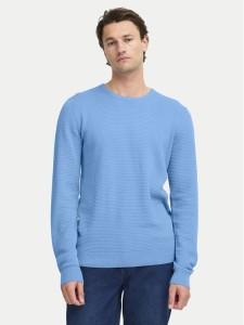 Blend Sweter 20717257 Niebieski Regular Fit