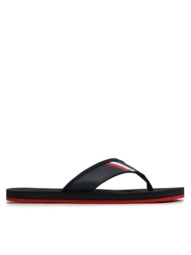 Tommy Hilfiger Japonki Comfortable Padded Beach Sandal FM0FM04473 Granatowy