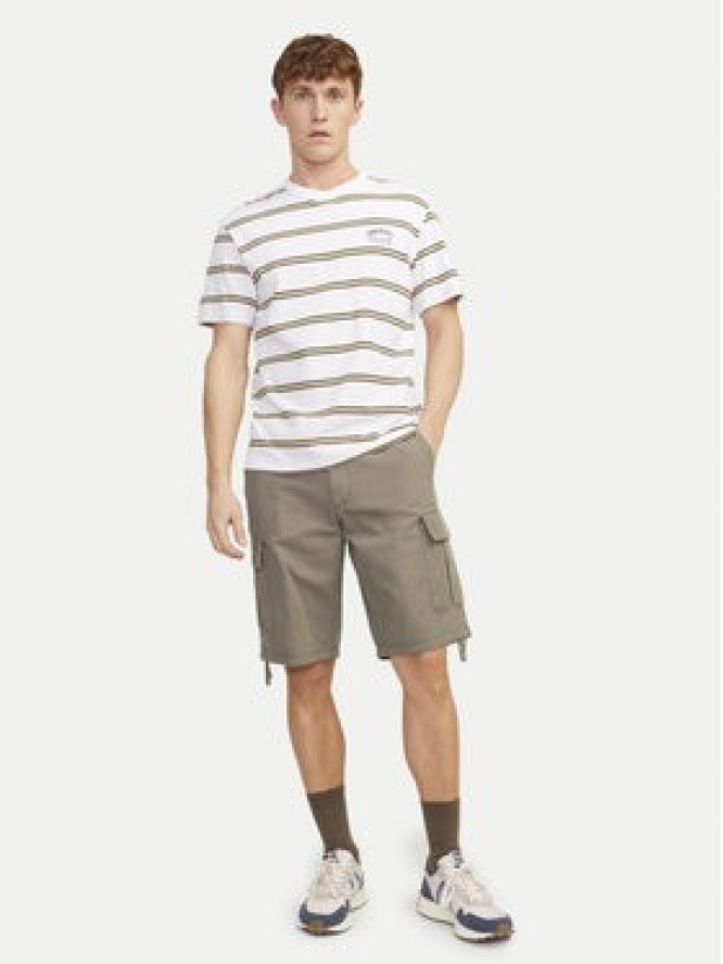 Jack&Jones Szorty materiałowe Jpstcole 12248685 Brązowy Regular Fit