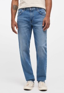 Męskie Spodnie Jeansowe MUSTANG Washington Denim Blue 1012901 5000 582