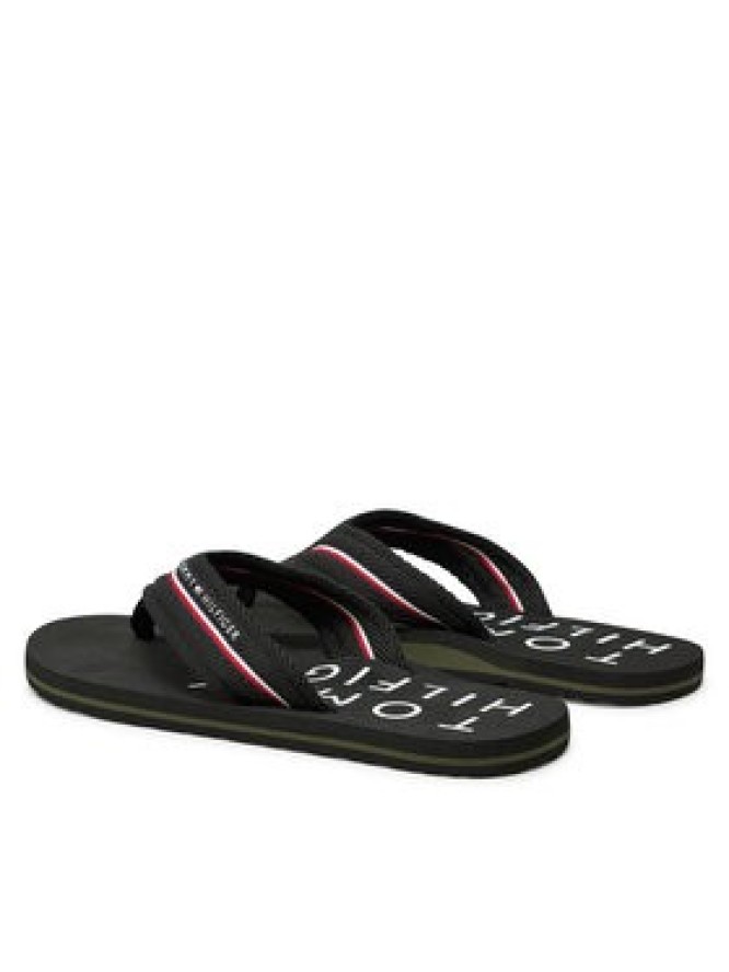 Tommy Hilfiger Japonki Web Beach Sandal FM0FM05340 Czarny