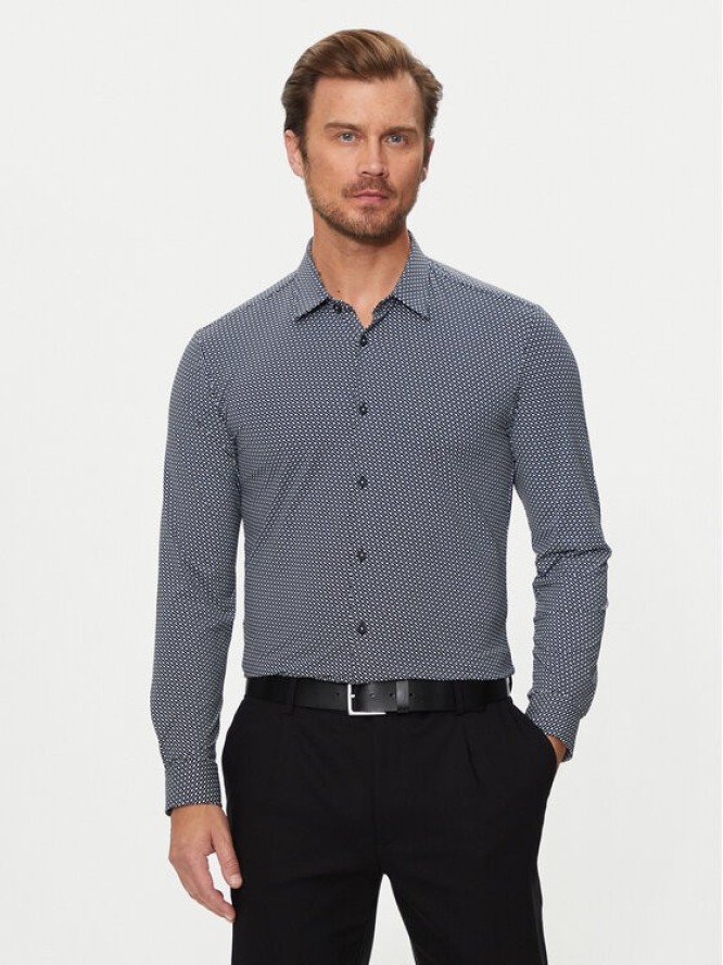 Boss Koszula Roan 50522091 Czarny Slim Fit